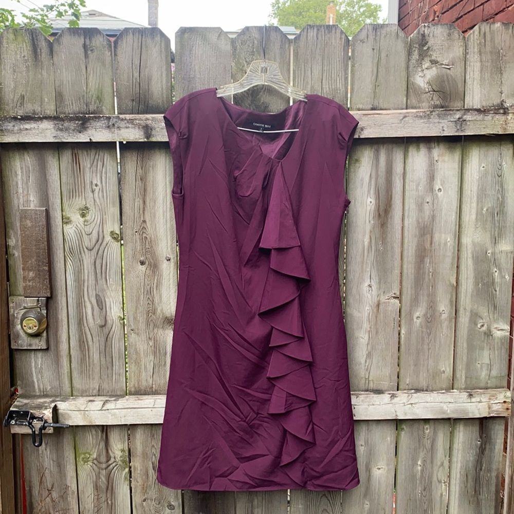 Gianni Bono Purple Ruffle dress sz. 6